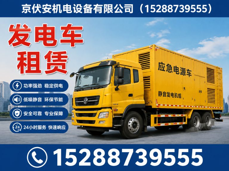 石嘴山发电车租赁展示图